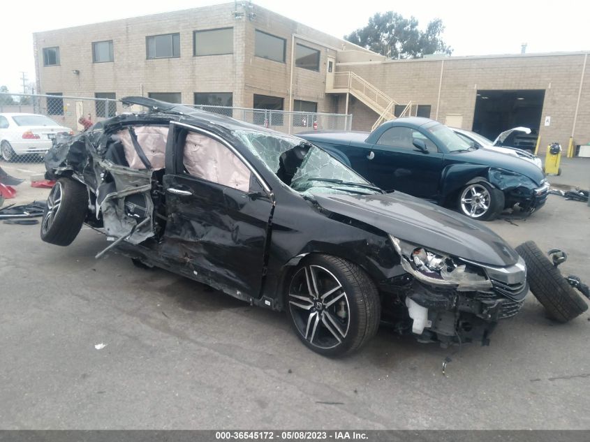 2017 HONDA ACCORD SEDAN SPORT - 1HGCR2F54HA008174