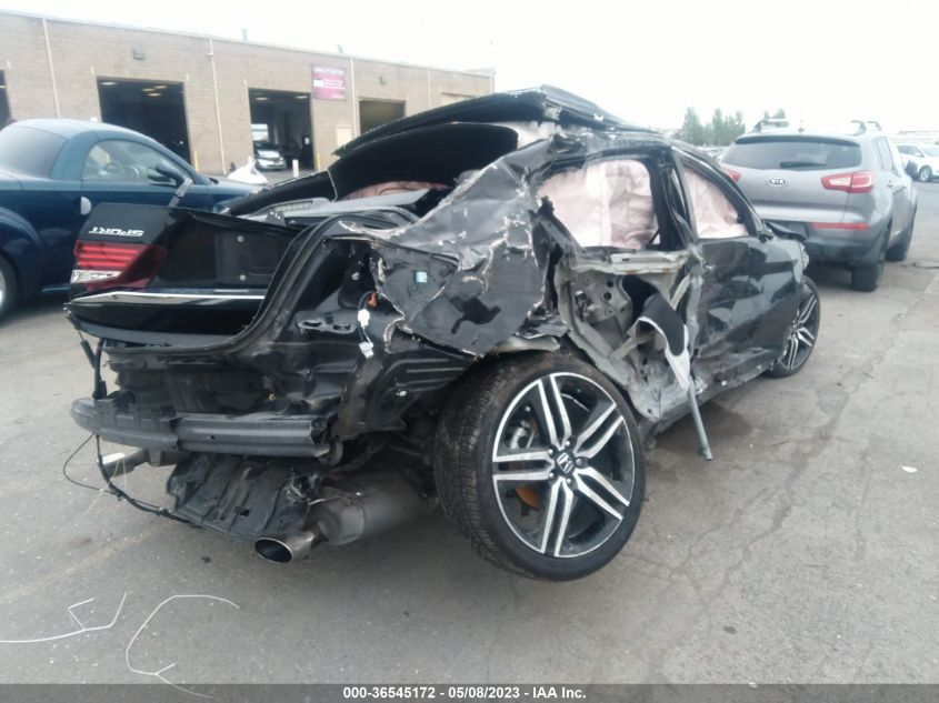 2017 HONDA ACCORD SEDAN SPORT - 1HGCR2F54HA008174