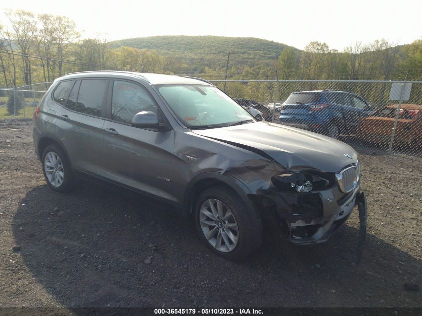 2016 BMW X3 XDRIVE28I - 5UXWX9C52G0D89558