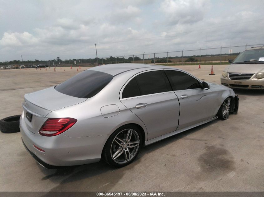 2017 MERCEDES-BENZ E-CLASS E 300 - WDDZF4JB1HA124996
