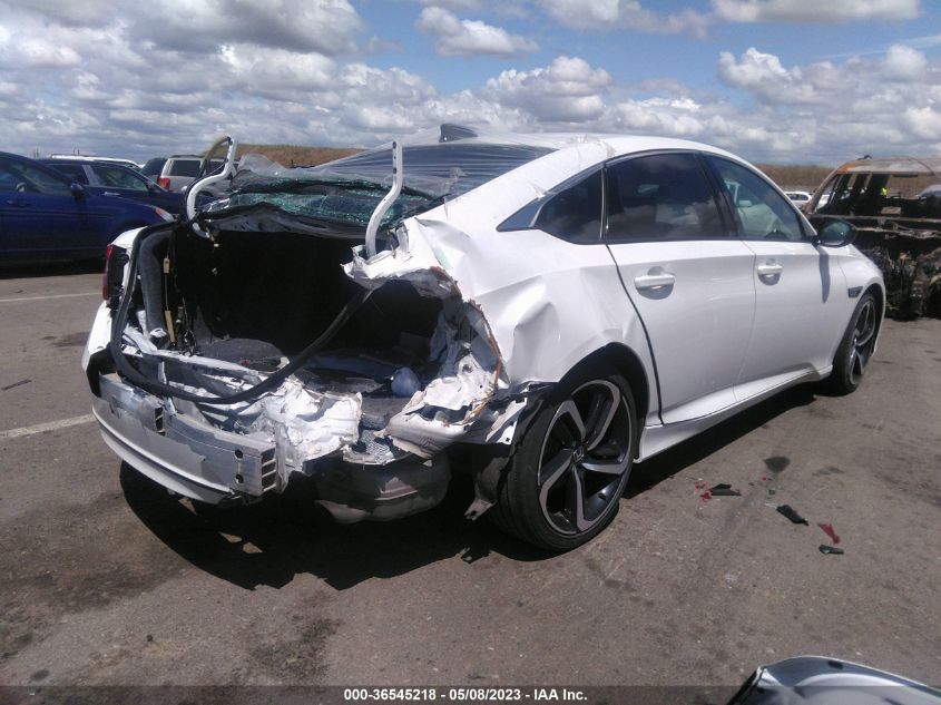 2021 HONDA ACCORD SEDAN SPORT - 1HGCV1F34MA057471