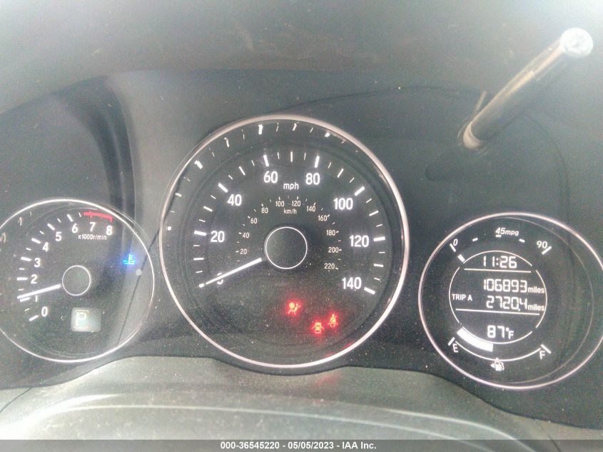 2017 HONDA HR-V EX - 3CZRU6H50HM715491