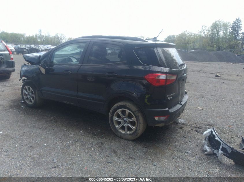 2018 FORD ECOSPORT SE - MAJ6P1ULXJC201684