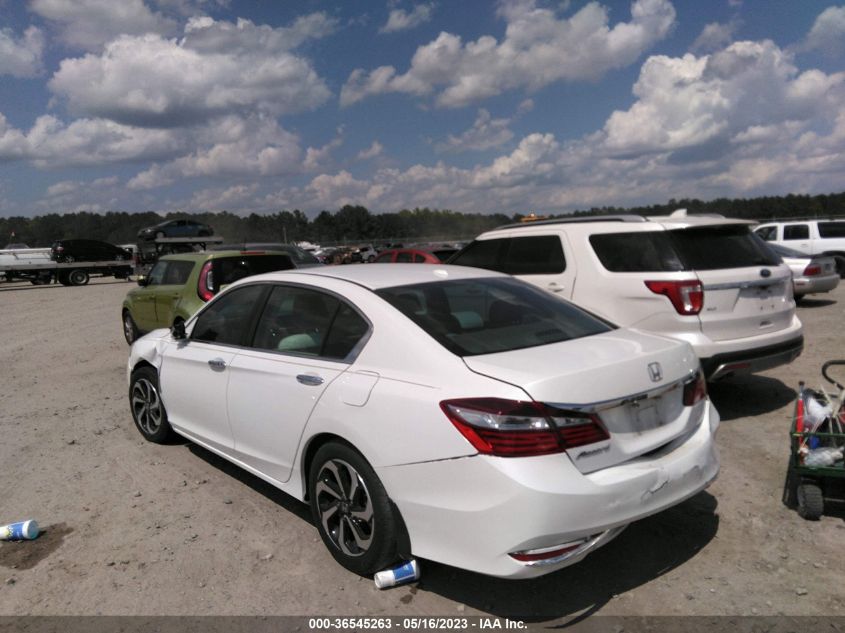 2016 HONDA ACCORD SEDAN EX - 1HGCR2F74GA226549