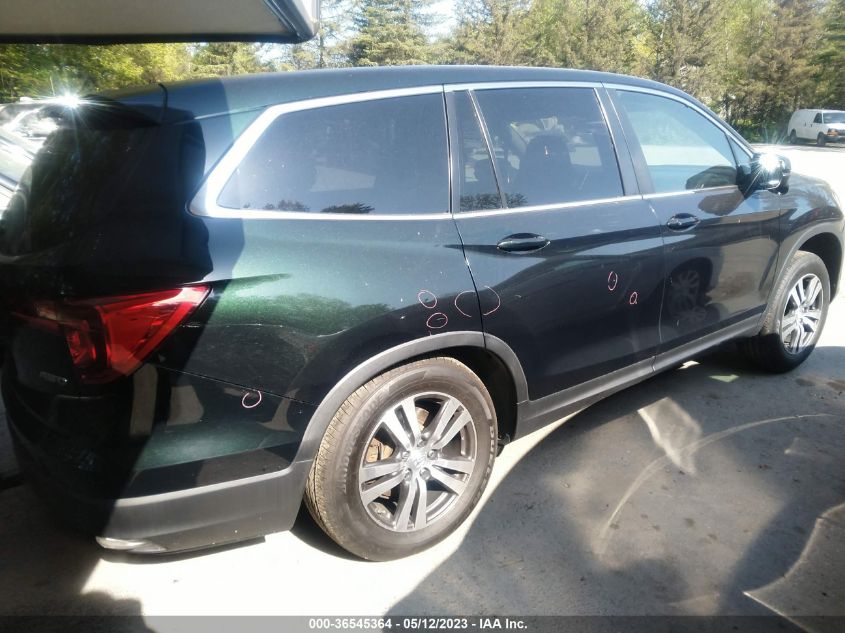 2016 HONDA PILOT EX-L - 5FNYF6H53GB004933