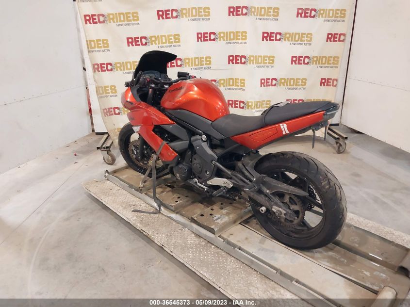 2011 KAWASAKI EX650 C - JKAEXEC11BDA64608