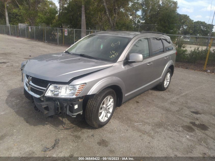2016 DODGE JOURNEY SXT - 3C4PDCBG6GT224871
