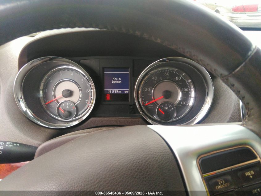 2013 CHRYSLER TOWN & COUNTRY TOURING - 2C4RC1BG5DR517627