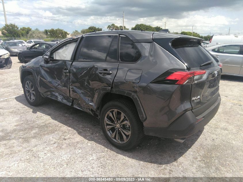 2022 TOYOTA RAV4 HYBRID XLE PREMIUM - 4T3B6RFV3NU089046