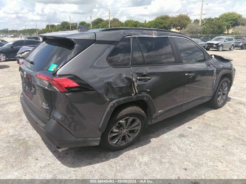 2022 TOYOTA RAV4 HYBRID XLE PREMIUM - 4T3B6RFV3NU089046