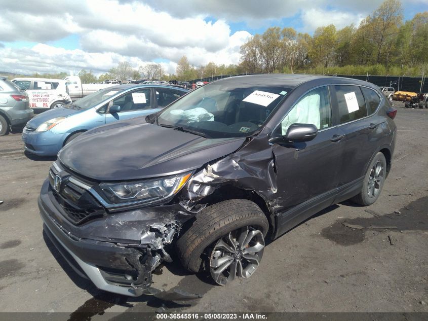 2022 HONDA CR-V EX-L - 2HKRW2H83NH636465