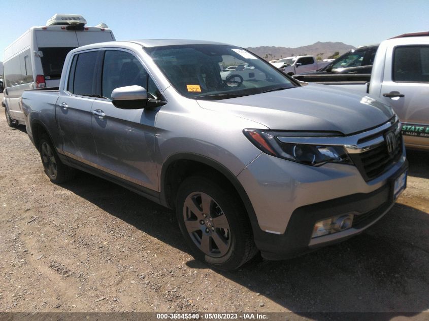 2020 HONDA RIDGELINE RTL-E - 5FPYK3F72LB014451