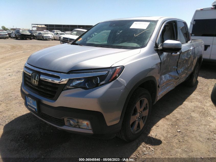 2020 HONDA RIDGELINE RTL-E - 5FPYK3F72LB014451