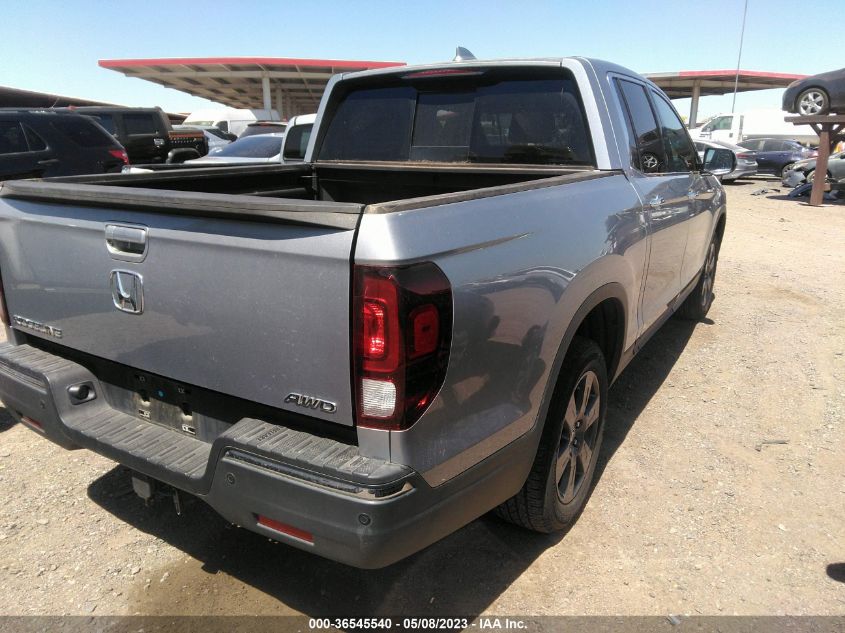 2020 HONDA RIDGELINE RTL-E - 5FPYK3F72LB014451