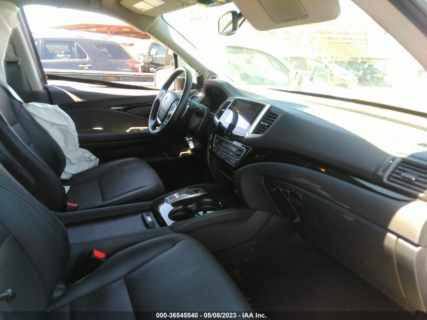 2020 HONDA RIDGELINE RTL-E - 5FPYK3F72LB014451