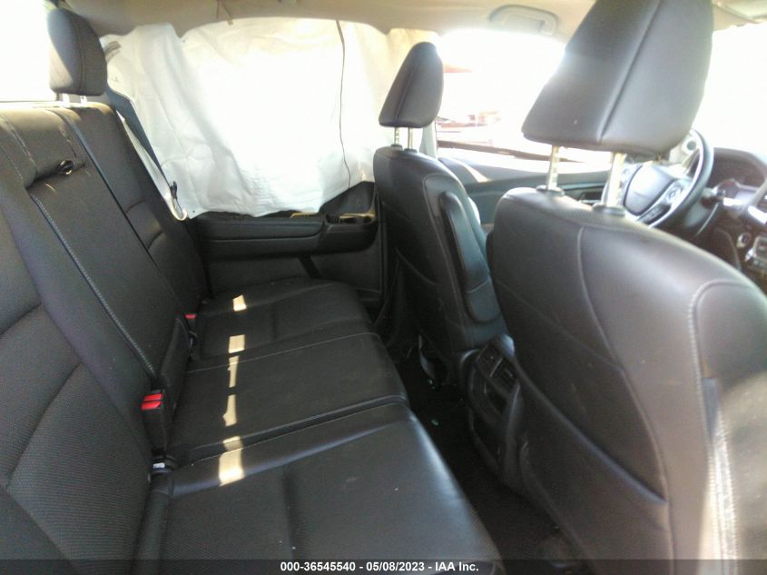 2020 HONDA RIDGELINE RTL-E - 5FPYK3F72LB014451