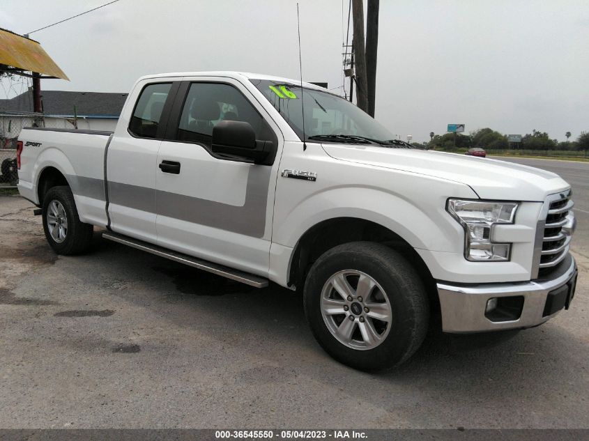 2016 FORD F-150 XL/XLT - 1FTEX1C80GKG04638