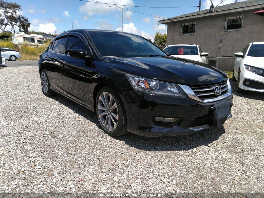 2015 HONDA ACCORD SEDAN SPORT - 1HGCR2F58FA102605