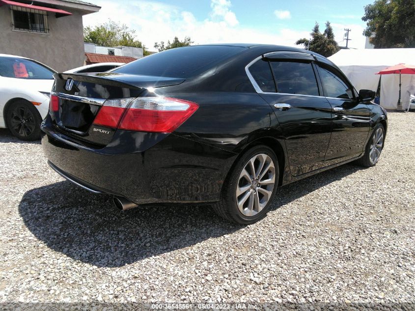 2015 HONDA ACCORD SEDAN SPORT - 1HGCR2F58FA102605