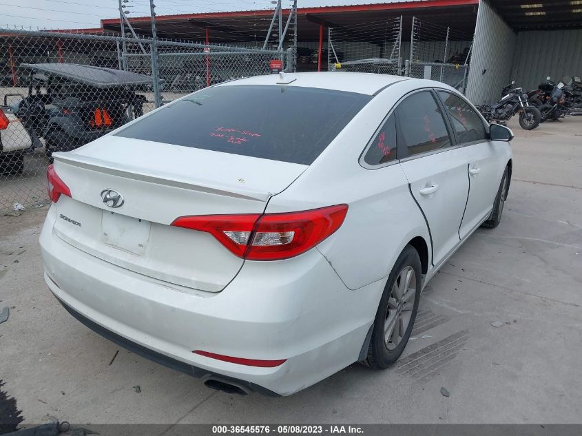 2017 HYUNDAI SONATA SE - 5NPE24AF1HH437384