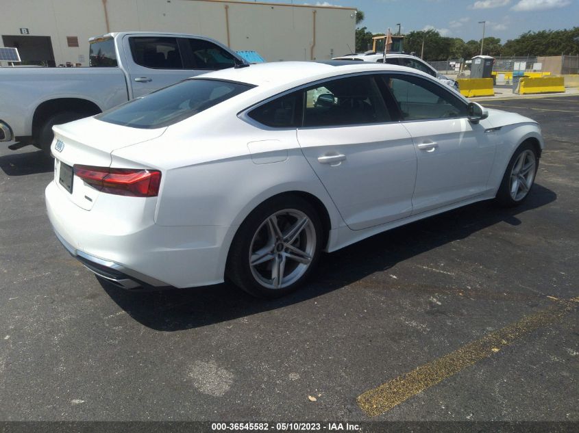 2021 AUDI A5 SPORTBACK S LINE PREMIUM - WAUDACF51MA046257