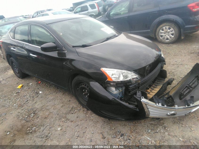 2015 NISSAN SENTRA SR/SL/S/SV/FE+ S - 3N1AB7AP2FL651504