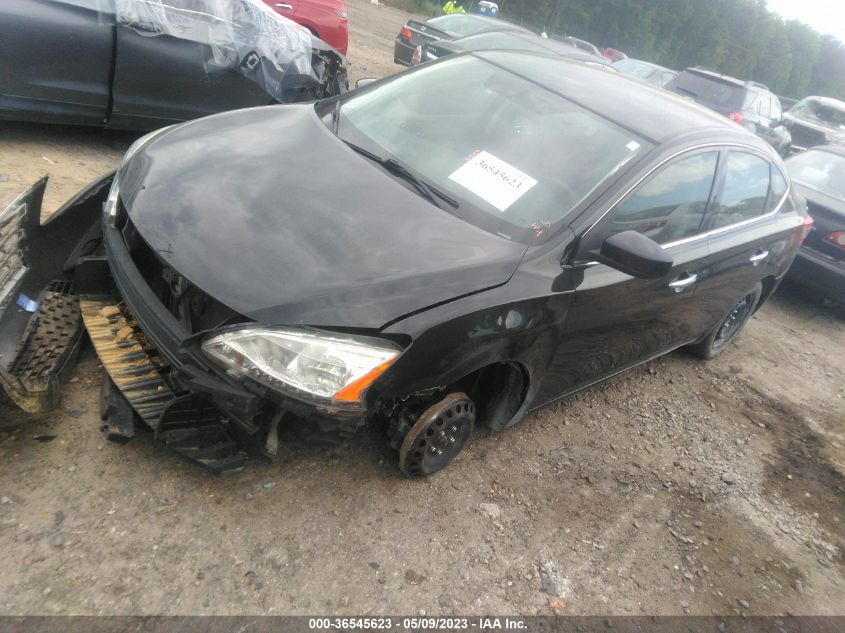 2015 NISSAN SENTRA SR/SL/S/SV/FE+ S - 3N1AB7AP2FL651504