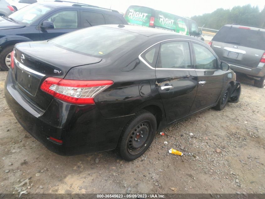 2015 NISSAN SENTRA SR/SL/S/SV/FE+ S - 3N1AB7AP2FL651504