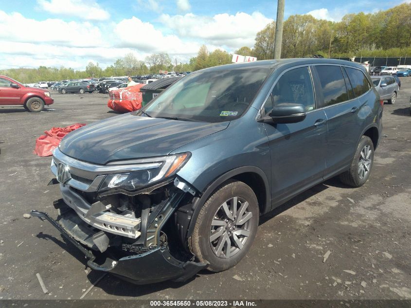 2019 HONDA PILOT EX-L - 5FNYF6H54KB064566