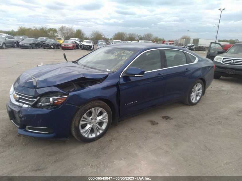 2014 CHEVROLET IMPALA LT - 1G1125S3XEU115555