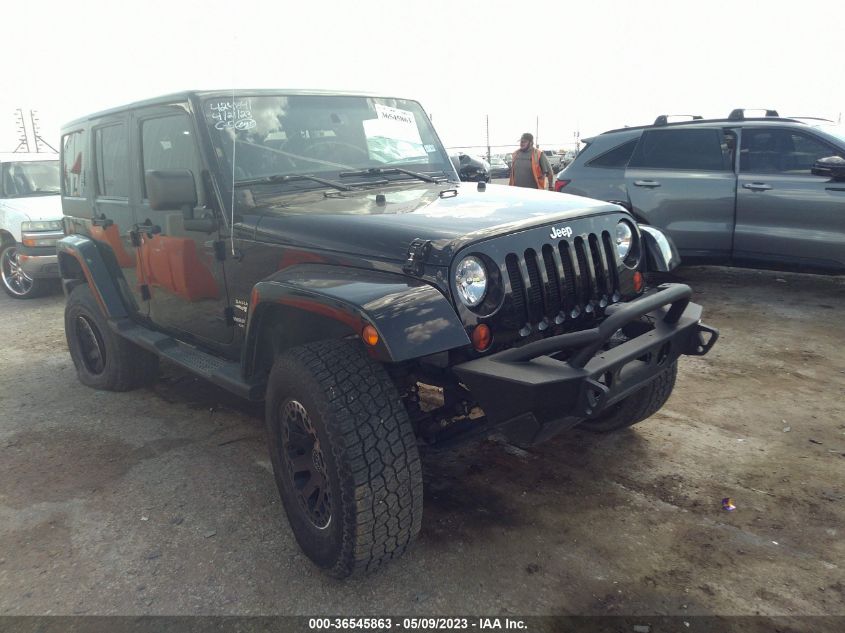 2013 JEEP WRANGLER UNLIMITED SAHARA - 1C4BJWEG9DL584157