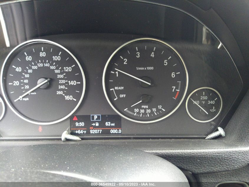 2014 BMW 3 SERIES 328I - WBA3C1C57EK116385