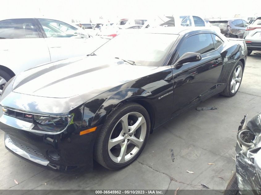 2015 CHEVROLET CAMARO LT - 2G1FD1E33F9110023