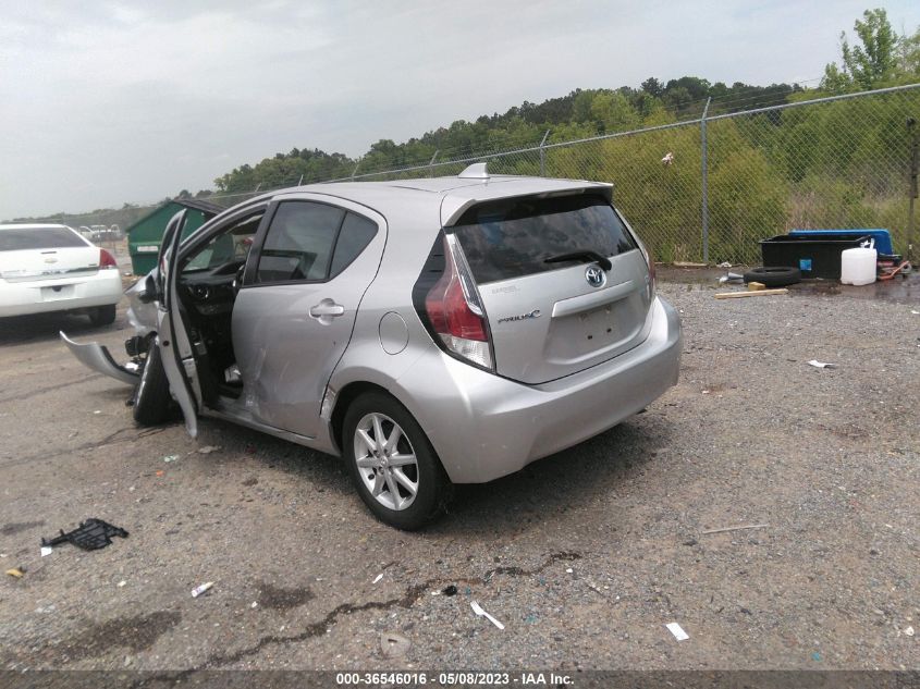 2016 TOYOTA PRIUS C ONE/TWO/THREE/FOUR - JTDKDTB3XG1131902