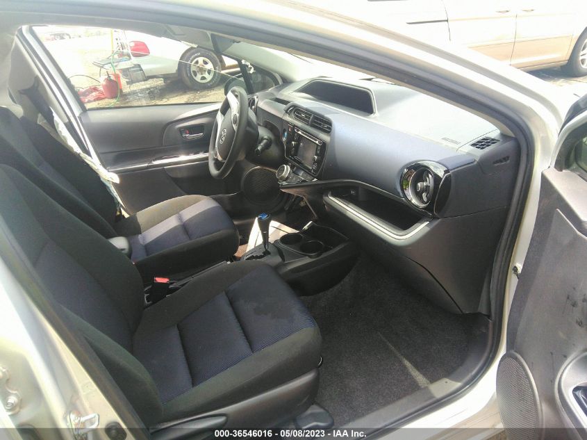 2016 TOYOTA PRIUS C ONE/TWO/THREE/FOUR - JTDKDTB3XG1131902