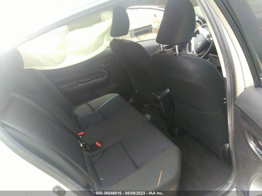 2016 TOYOTA PRIUS C ONE/TWO/THREE/FOUR - JTDKDTB3XG1131902