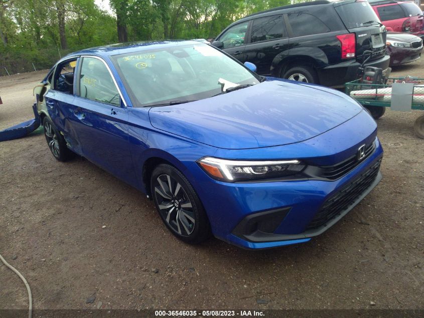 2022 HONDA CIVIC SEDAN EX - 2HGFE1F71NH323547