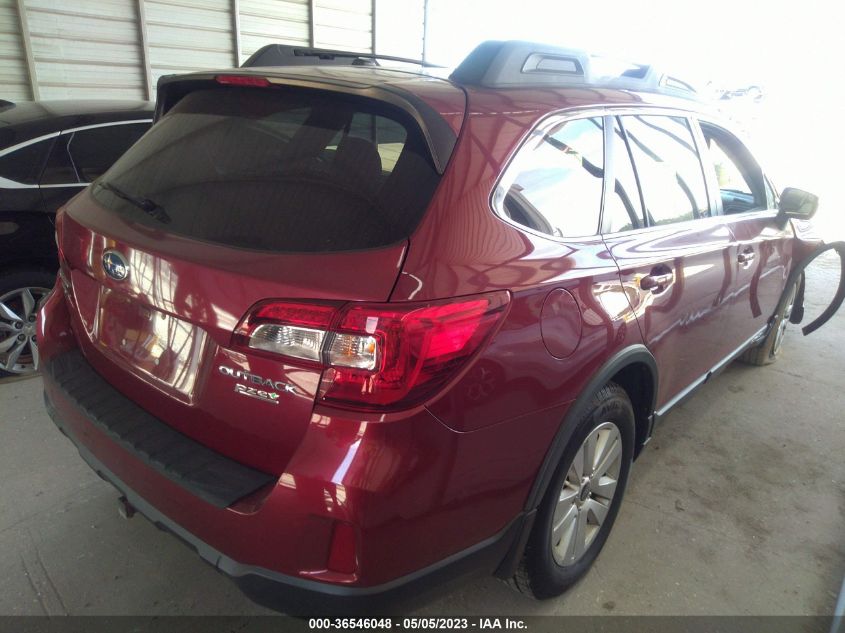 2015 SUBARU OUTBACK 2.5I PREMIUM - 4S4BSADC1F3252288