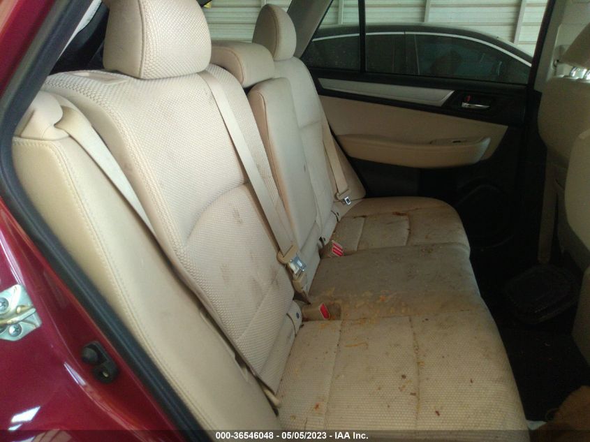 2015 SUBARU OUTBACK 2.5I PREMIUM - 4S4BSADC1F3252288