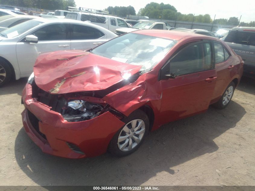 2016 TOYOTA COROLLA L/LE/S/S PLUS/LE PLUS - 5YFBURHE5GP500110