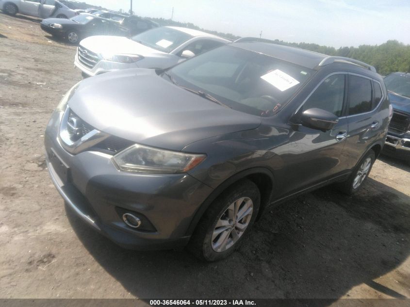 2014 NISSAN ROGUE SV - 5N1AT2MT7EC786425