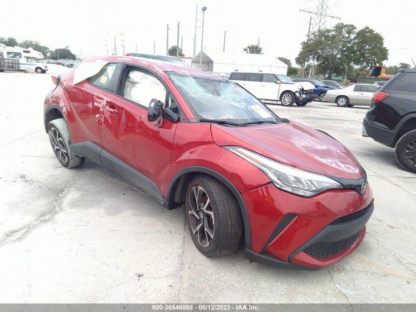 VIN JTNKHMBX5L1076259 2020 TOYOTA C-HR LE/XLE/LIMITED