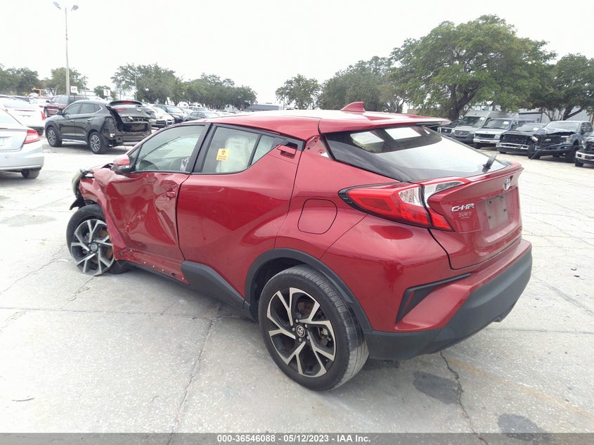 VIN JTNKHMBX5L1076259 2020 TOYOTA C-HR LE/XLE/LIMITED