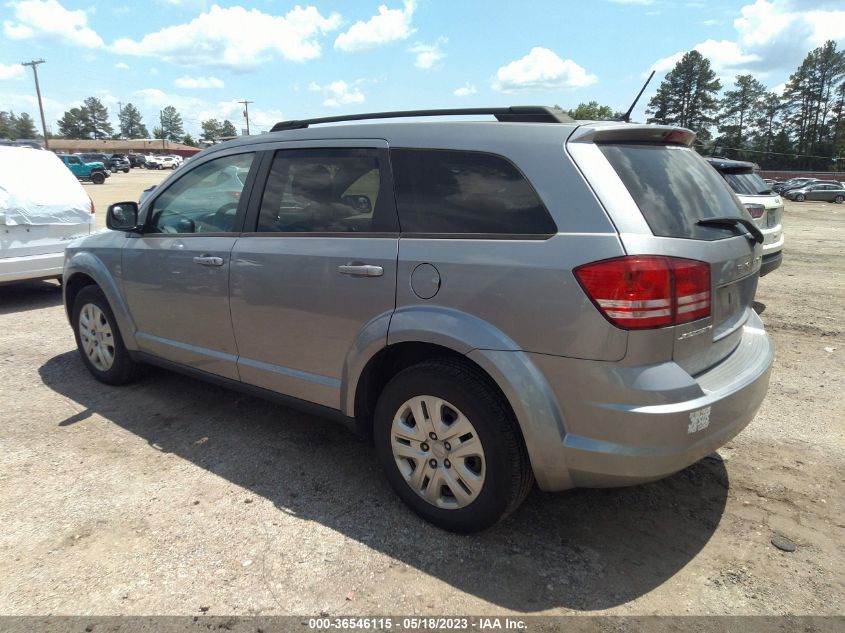 2016 DODGE JOURNEY SE - 3C4PDCAB9GT162016