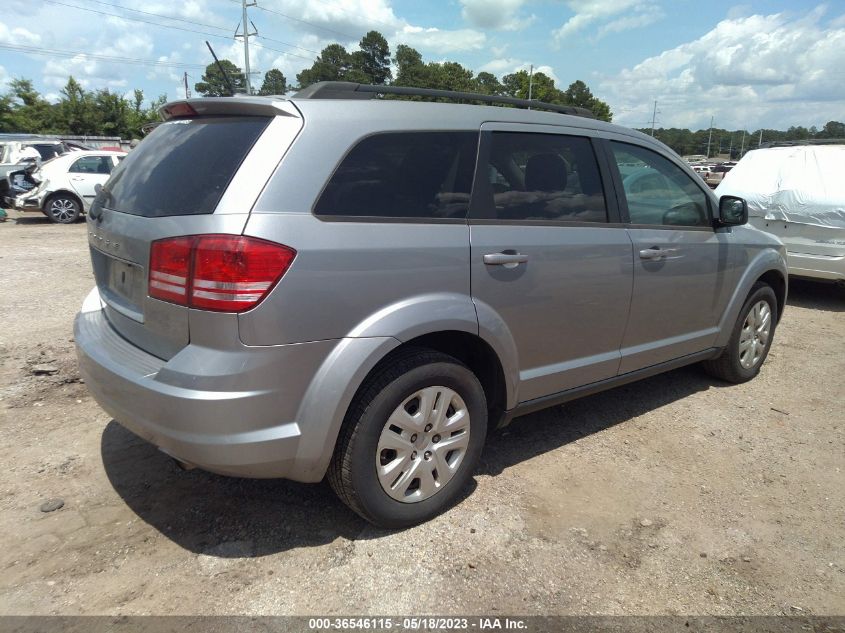 2016 DODGE JOURNEY SE - 3C4PDCAB9GT162016