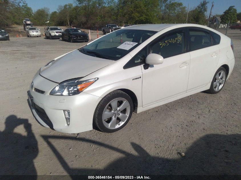 2014 TOYOTA PRIUS FOUR/FIVE/THREE/ONE/TWO - JTDKN3DU9E0375093
