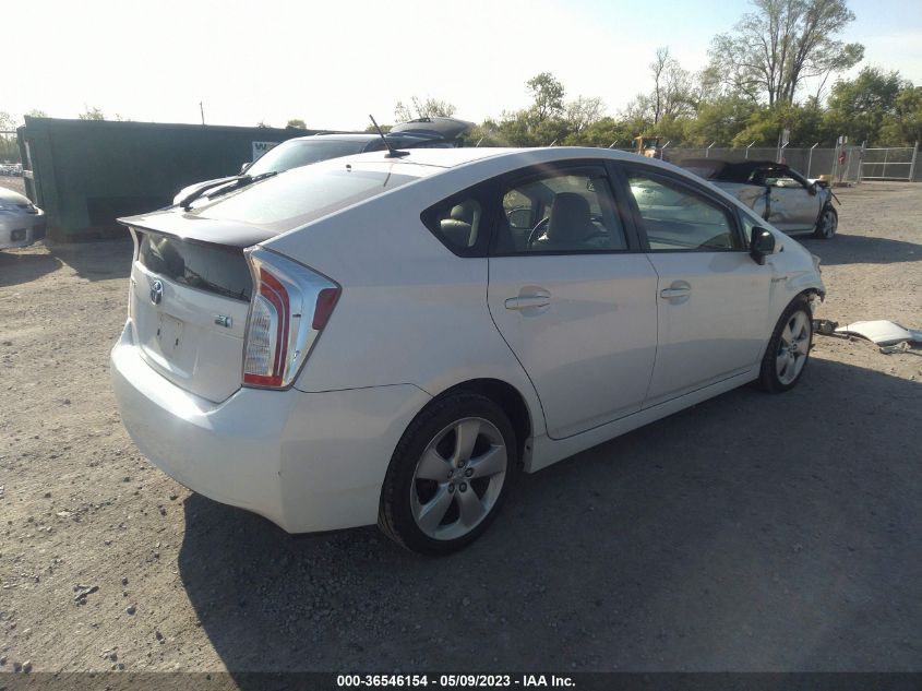 2014 TOYOTA PRIUS FOUR/FIVE/THREE/ONE/TWO - JTDKN3DU9E0375093