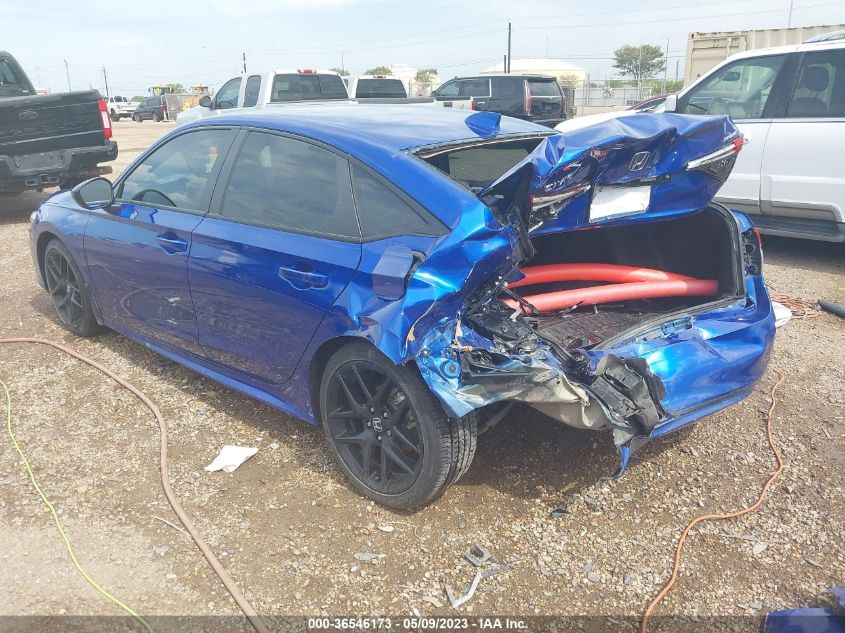2022 HONDA CIVIC SEDAN SPORT - 2HGFE2F51NH521453