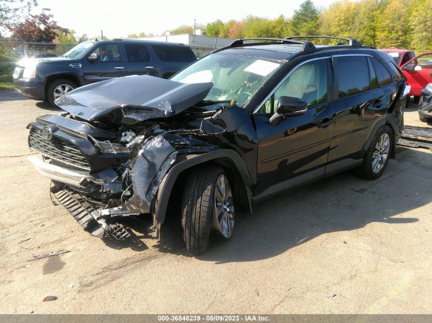 2019 TOYOTA RAV4 XLE PREMIUM - JTMA1RFV8KD516644