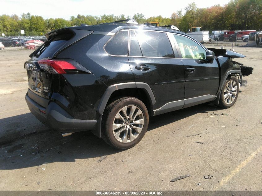 2019 TOYOTA RAV4 XLE PREMIUM - JTMA1RFV8KD516644